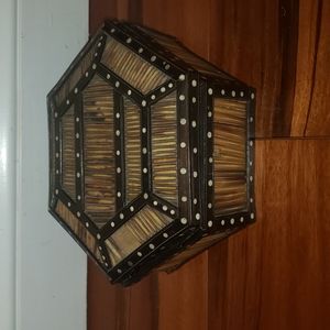 Vintage Indian jewelry Box Geylon